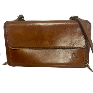 #235 Patricia Nash Dovera Mini Leather Crossbody Bag